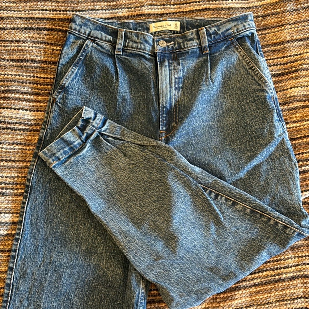 Abercrombie high rise jeans